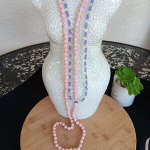 beaded necklaces  two strands